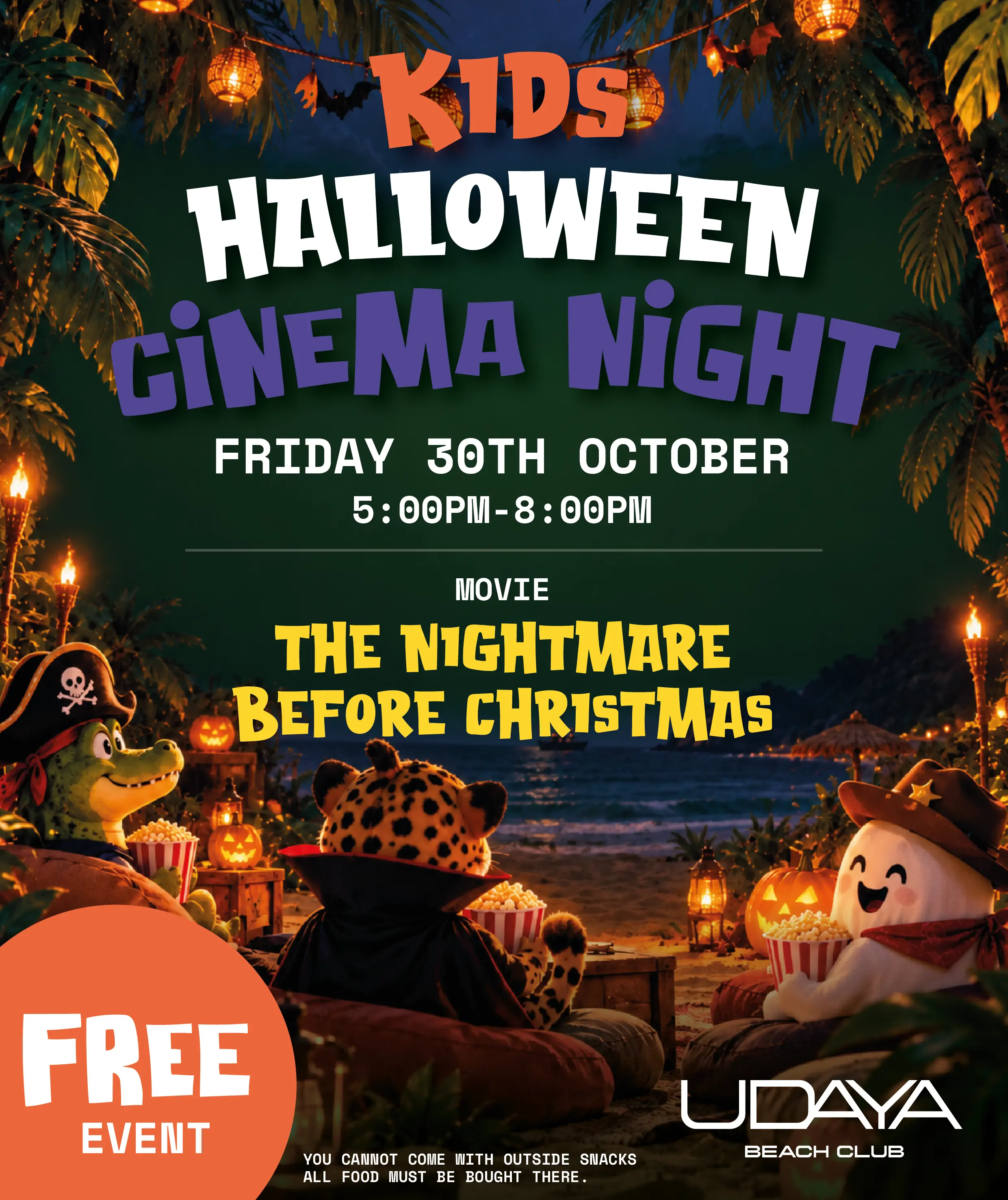 Kids' Halloween Cinema Night poster